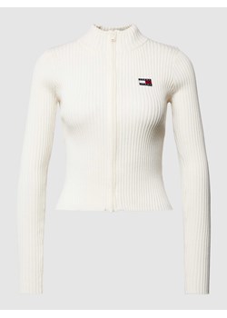 Kardigan z naszywką z logo ze sklepu Peek&Cloppenburg  w kategorii Swetry damskie - zdjęcie 168320542