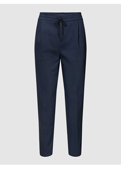 Spodnie materiałowe z elastycznym pasem ze sklepu Peek&Cloppenburg  w kategorii Spodnie damskie - zdjęcie 168320991