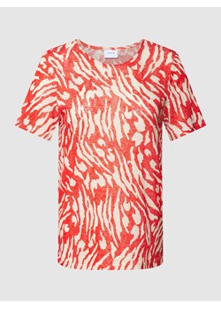 T-shirt ze wzorem na całej powierzchni model ‘SANJAY’ ze sklepu Peek&Cloppenburg  w kategorii Bluzki damskie - zdjęcie 168321211