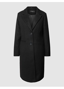 Płaszcz z kołnierzem z połami model ‘BLAZA’ ze sklepu Peek&Cloppenburg  w kategorii Płaszcze damskie - zdjęcie 168321393