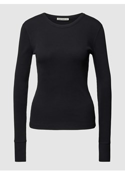 Bluzka z długim rękawem i okrągłym dekoltem model ‘NURIT’ ze sklepu Peek&Cloppenburg  w kategorii Bluzki damskie - zdjęcie 168321451