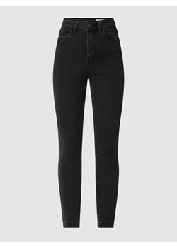 Jeansy z wysokim stanem o kroju super skinny fit z dodatkiem streczu ze sklepu Peek&Cloppenburg  w kategorii Jeansy damskie - zdjęcie 168321514
