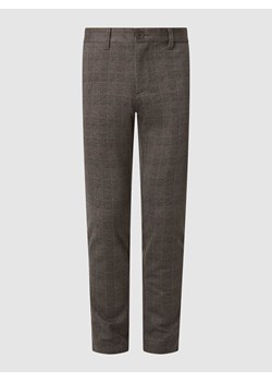 Spodnie o kroju tapered fit z dodatkiem streczu model ‘Mark’ ze sklepu Peek&Cloppenburg  w kategorii Spodnie męskie - zdjęcie 168322092