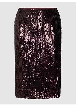 Spódnica o długości do kolan z cekinowym obszyciem model ‘KIERHAN’ ze sklepu Peek&Cloppenburg  w kategorii Spódnice - zdjęcie 168322900