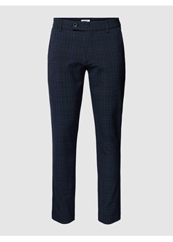 Spodnie do garnituru o kroju slim fit z efektem melanżowym model ‘MARCO’ ze sklepu Peek&Cloppenburg  w kategorii Spodnie męskie - zdjęcie 168323344