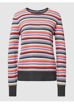 Sweter z dzianiny w paski ze sklepu Peek&Cloppenburg  w kategorii Swetry damskie - zdjęcie 168324203