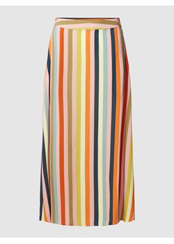 Spódnica midi z wiskozy ze wzorem na całej powierzchni ze sklepu Peek&Cloppenburg  w kategorii Spódnice - zdjęcie 168324221