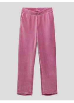 Spodnie sztruksowe z elastycznym pasem model ‘KOGFENJA’ ze sklepu Peek&Cloppenburg  w kategorii Spodnie dziewczęce - zdjęcie 168324912