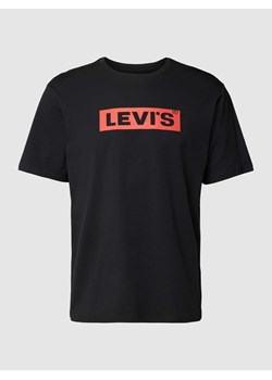 T-shirt z nadrukiem z logo ze sklepu Peek&Cloppenburg  w kategorii T-shirty męskie - zdjęcie 168325533