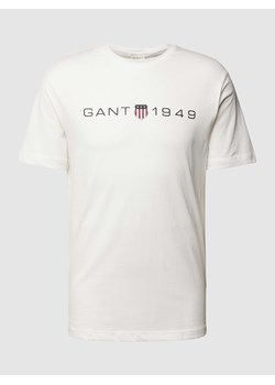 T-shirt z nadrukiem z logo ze sklepu Peek&Cloppenburg  w kategorii T-shirty męskie - zdjęcie 168325534
