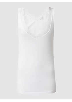 Podkoszulka z koronką model ‘Cotton Lace’ ze sklepu Peek&Cloppenburg  w kategorii Bluzki damskie - zdjęcie 168325754