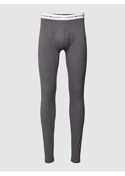 Legginsy z elastycznym paskiem z logo model ‘SIGNATURE’ ze sklepu Peek&Cloppenburg  w kategorii Piżamy męskie - zdjęcie 168326330