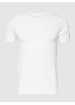 T-shirt z detalem z logo ze sklepu Peek&Cloppenburg  w kategorii T-shirty męskie - zdjęcie 168326600