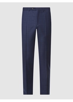 Spodnie do garnituru o kroju modern fit z żywej wełny model ‘Per’ ze sklepu Peek&Cloppenburg  w kategorii Spodnie męskie - zdjęcie 168326923