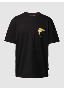 T-shirt z detalem z motywem ze sklepu Peek&Cloppenburg  w kategorii T-shirty męskie - zdjęcie 168327133