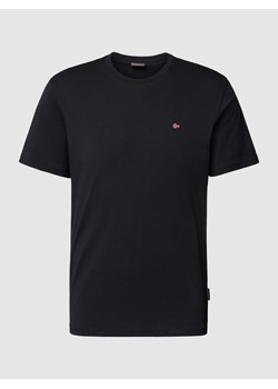T-shirt z wyhaftowanym logo model ‘SALIS’ ze sklepu Peek&Cloppenburg  w kategorii T-shirty męskie - zdjęcie 168327311