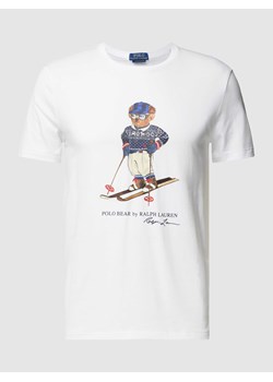 T-shirt z nadrukiem z logo ze sklepu Peek&Cloppenburg  w kategorii T-shirty męskie - zdjęcie 168327543