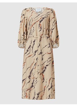 Sukienka midi ze wzorem na całej powierzchni model ‘Luvana’ ze sklepu Peek&Cloppenburg  w kategorii Sukienki - zdjęcie 168327574