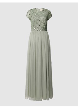 Sukienka wieczorowa z obszyciem cekinami ze sklepu Peek&Cloppenburg  w kategorii Sukienki - zdjęcie 168327644