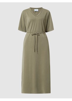 Sukienka midi z mieszanki modalu model ‘Brinley’ ze sklepu Peek&Cloppenburg  w kategorii Sukienki - zdjęcie 168327671