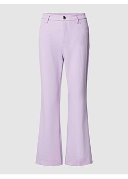 Spodnie materiałowe z rozkloszowaną nogawką model ‘AIDA KICK’ ze sklepu Peek&Cloppenburg  w kategorii Spodnie damskie - zdjęcie 168327690