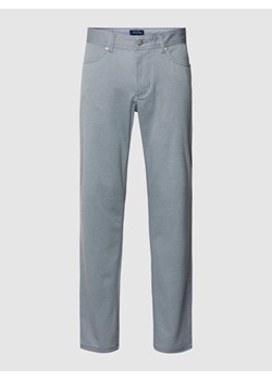 Spodnie z delikatnie fakturowanym wzorem ze sklepu Peek&Cloppenburg  w kategorii Spodnie męskie - zdjęcie 168327910