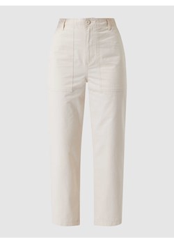 Spodnie o luźnym kroju z bawełny model ‘Vancouver’ ze sklepu Peek&Cloppenburg  w kategorii Spodnie damskie - zdjęcie 168328474