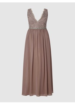 Sukienka wieczorowa PLUS SIZE z tiulu i szyfonu ze sklepu Peek&Cloppenburg  w kategorii Sukienki - zdjęcie 168328572