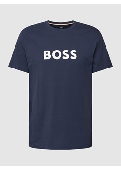 T-shirt z nadrukiem z logo model ‘Basic Logo’ ze sklepu Peek&Cloppenburg  w kategorii T-shirty męskie - zdjęcie 168328944