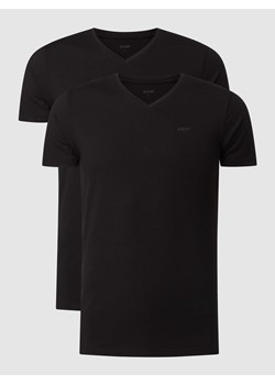 T-shirt ze streczem w zestawie 2 szt. ze sklepu Peek&Cloppenburg  w kategorii Podkoszulki męskie - zdjęcie 168329932
