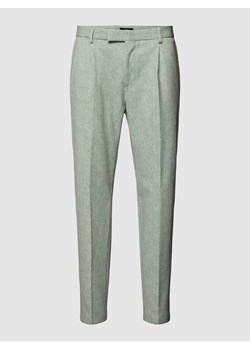 Spodnie do garnituru ze wzorem w paski model ‘Salto’ ze sklepu Peek&Cloppenburg  w kategorii Spodnie męskie - zdjęcie 168329983