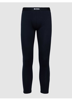 Spodnie z detalem z logo model ‘Infinity’ ze sklepu Peek&Cloppenburg  w kategorii Piżamy męskie - zdjęcie 168330094