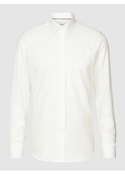 Koszula biznesowa o kroju slim fit z kołnierzykiem typu kent model ‘New York’ ze sklepu Peek&Cloppenburg  w kategorii Koszule męskie - zdjęcie 168330274