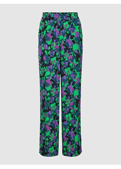 Spodnie materiałowe z kwiatowym wzorem model ‘LICCO’ ze sklepu Peek&Cloppenburg  w kategorii Spodnie damskie - zdjęcie 168330321