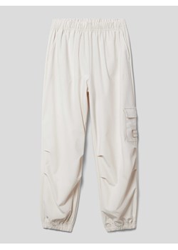 Spodnie z naszywką z logo model ‘PARACHUTE’ ze sklepu Peek&Cloppenburg  w kategorii Spodnie dziewczęce - zdjęcie 168330701