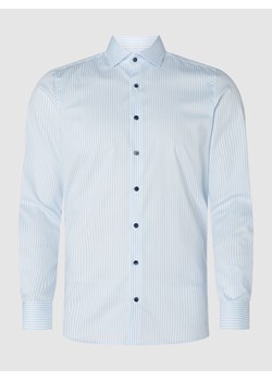 Koszula biznesowa o kroju slim fit z diagonalu ze sklepu Peek&Cloppenburg  w kategorii Koszule męskie - zdjęcie 168331582