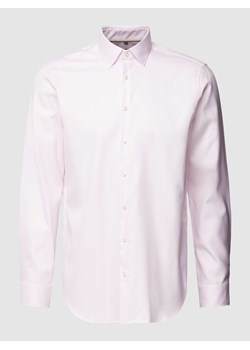 Koszula biznesowa o kroju regular fit z kołnierzykiem typu kent ze sklepu Peek&Cloppenburg  w kategorii Koszule męskie - zdjęcie 168331691