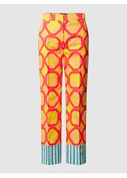Spodnie materiałowe w kant model ‘ROSATEA’ ze sklepu Peek&Cloppenburg  w kategorii Spodnie damskie - zdjęcie 168332470