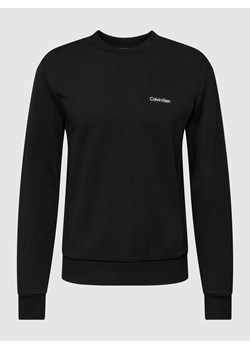 Bluza z detalem z logo ze sklepu Peek&Cloppenburg  w kategorii Bluzy męskie - zdjęcie 168332621
