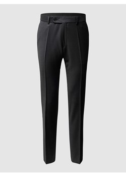 Spodnie do garnituru z delikatnym tkanym wzorem ze sklepu Peek&Cloppenburg  w kategorii Spodnie męskie - zdjęcie 168332720