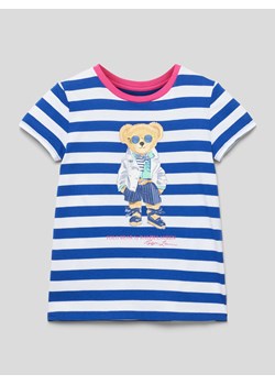T-shirt w paski ze sklepu Peek&Cloppenburg  w kategorii T-shirty chłopięce - zdjęcie 168332971
