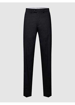 Spodnie o kroju regular fit z mieszanki żywej wełny z dodatkiem streczu model ‘Enrico’ ze sklepu Peek&Cloppenburg  w kategorii Spodnie męskie - zdjęcie 168333272