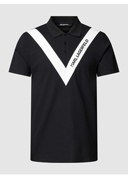 Koszulka polo z nadrukiem z logo ze sklepu Peek&Cloppenburg  w kategorii T-shirty męskie - zdjęcie 168333431