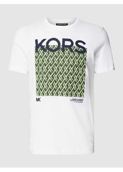 T-shirt z nadrukowanym motywem i logo model ‘LATTICE KORS’ ze sklepu Peek&Cloppenburg  w kategorii T-shirty męskie - zdjęcie 168334040