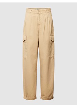 Spodnie cargo z kieszeniami z patką model ‘COLLINS’ ze sklepu Peek&Cloppenburg  w kategorii Spodnie damskie - zdjęcie 168334080