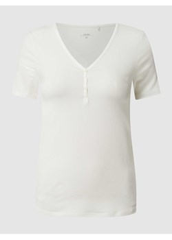 Koszulka serafino z mieszanki wiskozy ze sklepu Peek&Cloppenburg  w kategorii Bluzki damskie - zdjęcie 168334193