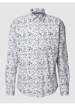 Koszula biznesowa o kroju Slim Fit z mankietami sportowymi ze sklepu Peek&Cloppenburg  w kategorii Koszule męskie - zdjęcie 168334404