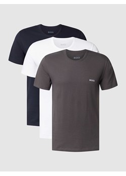 T-shirt z wyhaftowanym logo,w zestawie 3 szt.,model ‘Classic’ ze sklepu Peek&Cloppenburg  w kategorii T-shirty męskie - zdjęcie 168334470