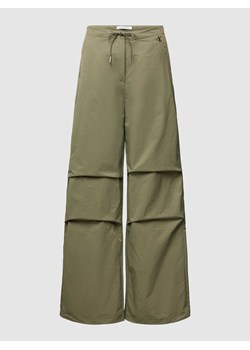 Spodnie cargo o luźnym kroju z trokami ze sklepu Peek&Cloppenburg  w kategorii Spodnie damskie - zdjęcie 168334871