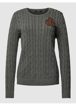 Sweter z dzianiny z listwą guzikową ze sklepu Peek&Cloppenburg  w kategorii Swetry damskie - zdjęcie 168335190